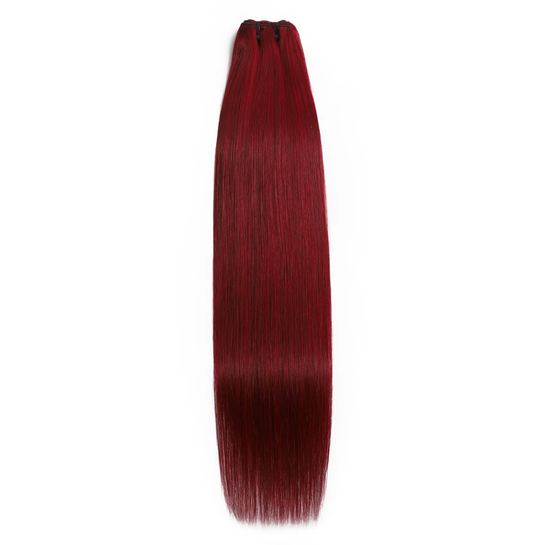 99J burgundy straight hair bundles